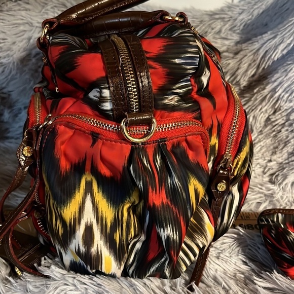 MZ Wallace bundle ikat bag with zipper pouch and detailed crossbody strap - Picture 11 of 16